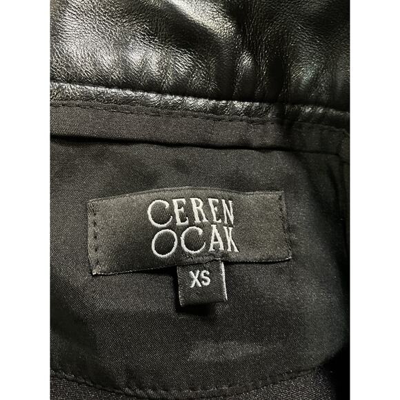 Ceren Ocak Cut Out Black Pencil Skirt Size XS - Picture 4 of 5